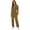 Khaki, variant on Womens Long Sleeves Coveralls Zipper Jumpsuit Stretchy Utility Work Overalls Mechanic Suit Workwear Hot Pink M