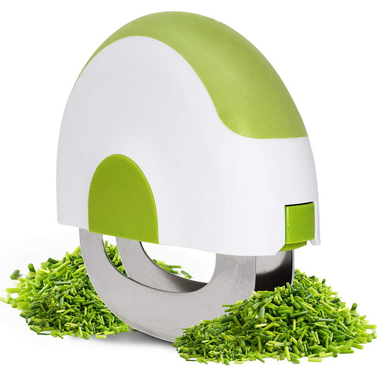 GOTYDI Semicircle Shape Herb and Salad Chopper with Retractable
