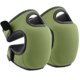 thumbnail image 1 of Knäskydd för trädgårdsarbete, mjuka knäskydd i memory foam, mörkgröna, 1 of 3