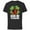 Black, variant on Marvel Kiss Me I'm Deadpool 4-Leaf Clover St. Patrick's Day - Short Sleeve Cotton T-Shirt for Adults - Customized-Black