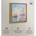 thumbnail image 2 of Set Sail Sailing Wall Art Canvas Wall Art by Art Remedy, Gold Floater Frame, 25.5" x 31.5", 2 of 7