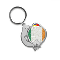 thumbnail image 1 of ITALIA patron de Europa país bandera nacional Cortaúñas afiladas cortaúñas de acero inoxidable, 1 of 3