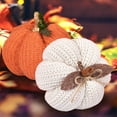 thumbnail image 5 of Usloyux Under $5 Pumpkin Throw Pillow, Fall Decorative Shaped Cushion for Sofa, Handmade Seasonal Home Decor Accent, Soft Plush Autumn Harvest Display Centerpiece Decor, 5 of 9