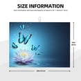 thumbnail image 3 of Easygdp Butterflies And Waterlily In Water Microfiber Absorbent Dish Drying Pad,Kitchen Drying Mat,Can Be Hung, Strong Water Absorption Capacity,Quick Drying, 3 of 9