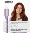 thumbnail image 7 of Liquipel Powertek Glitter Apple Lightning Cable, 7 of 7