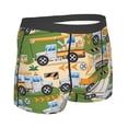 thumbnail image 3 of Haiem Construction Machinery1 Men's Boxer Briefs, Every Day Comfort Stretch Cotton Moisture-Wicking Underwear-Medium, 3 of 9