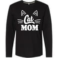 thumbnail image 3 of Inktastic Mothers Day Cat Mom Long Sleeve T-Shirt, 3 of 5