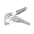 thumbnail image 4 of For Volkswagen Passat 2016 2017 2018 2019 Hood Hinge Driver And Passenger Side | Pair | Chrome | Made of Steel | Replacement For VW1236130, VW1236129 | 561823301C, 561823302C, 4 of 6