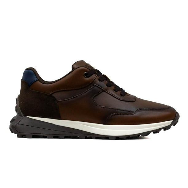 Tenis para Hombre Vertical 6800 cafe 25