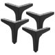 thumbnail image 3 of 4 Uds. De muebles para patas de gabinete, patas de soporte triangulares, patas para sofá, patas para cama, 3 of 5