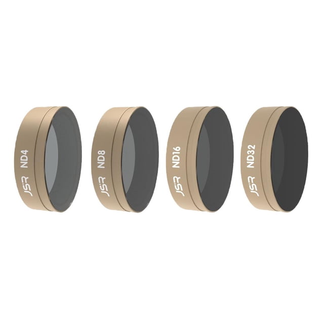 Reemplazo de de Lentes de Accesorios de Cámara de 4 Piezas para El Conjunto de Cámara de Acción Hugo Filtro de acción