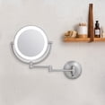 thumbnail image 6 of Zadro LED Wall Mounted Makeup Mirror w/ Magnification & Extendable Arm, 6 of 7