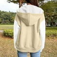 thumbnail image 5 of Womens Jacket Sevevn Women Casual Full Zip Up Hoodie Comfy Loose Long Sleeve Sweatshirt Solid Color Jacket with Pockets, 5 of 6