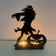 thumbnail image 4 of Candelabro de Esqueleto de Halloween, Decoración de Fiesta Espeluznante, Base de Metal Estable, Adorno Festivo para Festival de Fantasmas, Práctico Portavelas de Té, Centro de Mesa de Comedor con Car, 4 of 4