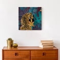 thumbnail image 4 of Creative Products Jungle Tiger 12 x 12 Canvas Wall Art, 4 of 5