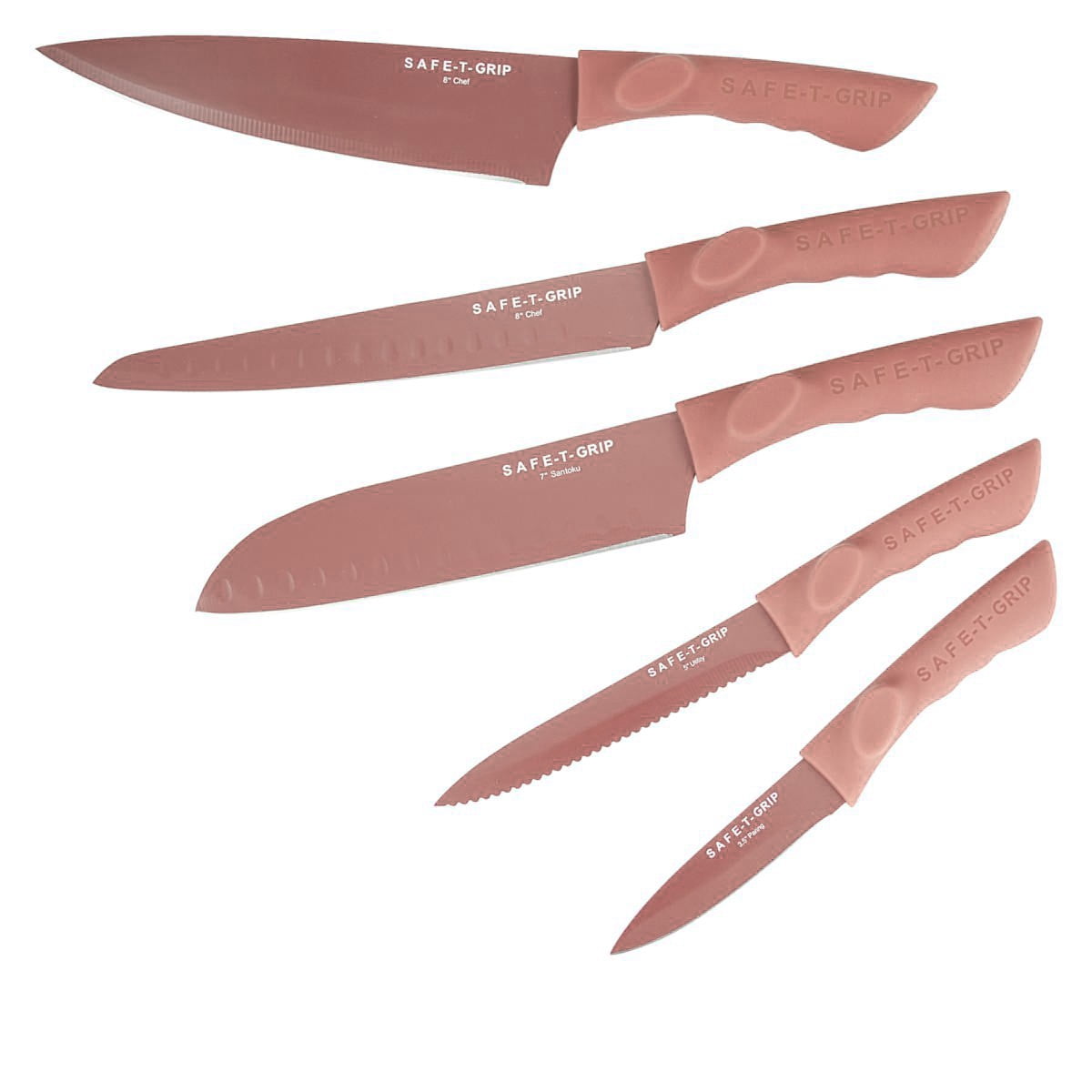 ★けんこです★水浅葱色 色無地×袋帯おまけ セット NO44 NO22 Restored Safe-T-Grip 11-piece Knife Set with Sharpener Taupe