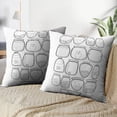 thumbnail image 3 of LALILO Throw Pillow Covers Cartoon Jam Apple Art Cartoon Cushion Cover 18" x 18", 3040 Pack, 3 of 6