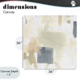 thumbnail image 4 of Stupell Industries Contemporary Minimal Plaster Line Canvas Art, 36 x 36, by June Erica Vess, 4 of 8