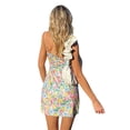thumbnail image 3 of Douhoow Women Bodycon Floral Dress Casual Spaghetti Strap Mini Dress Tank Dresses, 3 of 7