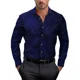 thumbnail image 1 of Camisa Casual Hombre Slim Fit Manga Larga De Vestir, 1 of 4