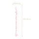 thumbnail image 2 of unbranded Guirnalda De Flores Rosa Simulada En PVC Para Decorar Y, 2 of 8