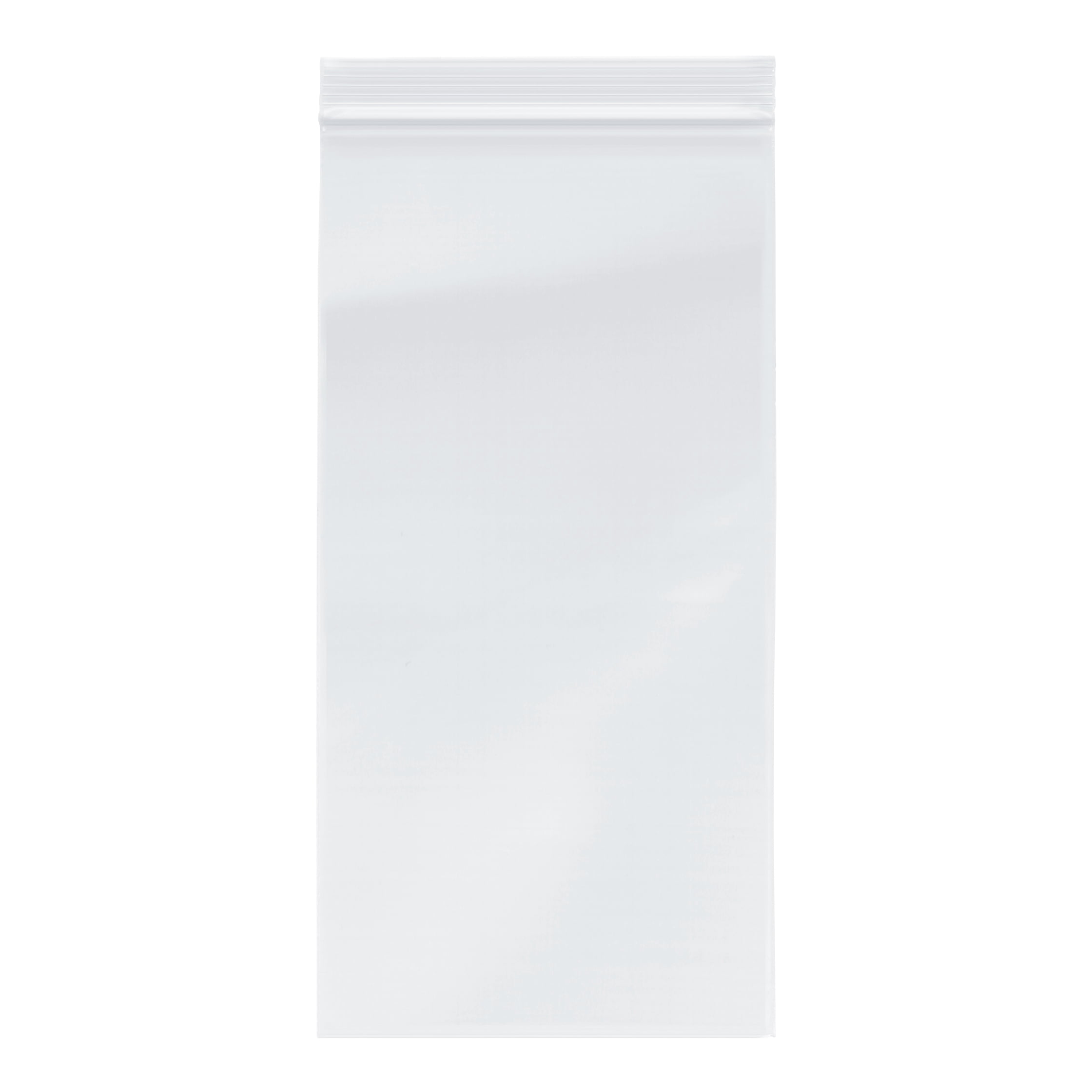 Zipper Reclosable Plastic Bags 2 Mil Plymor 4 x 7 Pack of 100 