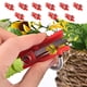 thumbnail image 1 of Juego de 10 cuchillos de jardín manuales, cortador de verduras, multiusos, rebanador de pepinos, cuchillos de jardín para huerto, para jardinería, para cocina, con mango ergonómico,, 1 of 9