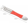 thumbnail image 4 of Knife for Fish Cleaning Scraper Stainless Fast Remove Fish Cleaning Peeler Scraper Bone Tweezers for Kitchen Convenience, 4 of 8