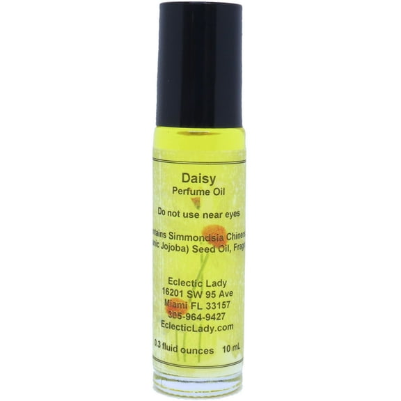 Daisy Perfume Oil, 0.3 Oz Portable Roll-On Fragrance
