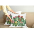 thumbnail image 2 of Ambesonne Cactus Throw Pillow Cover 2 Pack, Saguaro Tropical Garden, 18", Multicolor, 2 of 7