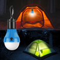 thumbnail image 4 of Luces de camping, luces de tienda de campaña con mosquetones, 2 uds., tienda de campaña impermeable, luz LED, lámpara de luz de emergencia portátil para acampar Sincero  Hogar, 4 of 5