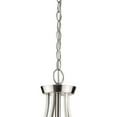 thumbnail image 3 of Lassiter Collection Five-Light Brushed Nickel Clear Glass Modern Chandelier Light, 3 of 7