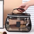 thumbnail image 4 of Cosmetic Bag Organizer with Large Capacity Portable Design for Travel Transparent Toiletry Storage for Ladies Cosmetic for Easy Organization and Portable Convenience, 4 of 4