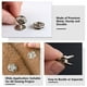 thumbnail image 5 of Qarigey 24 Pieces Snap Button Portable Round Buttons Clothes Solid Making Press Fastener DIY Replacement Accessories Color Crafts Accesorios de disfraces Qarigey BFH000338-00, 5 of 6
