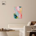 thumbnail image 3 of Pastel Layers Canvas Pastel Wall Art by Art Remedy, Gallery Wrapped, 24" x 36", 3 of 7