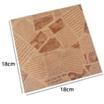 thumbnail image 2 of goowrom 120 Pcs Papier Imprimé Résistant à la Graisse pour Sandwich, Frites, Poulet Frit, Pain, Viande, 2 of 7