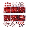 thumbnail image 4 of Daisyyozoid Wholesale 6 Boîtes de Faux Cils Décoratifs en Forme de Cœur Rouge, 4 of 9