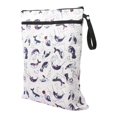 thumbnail image 2 of Bolsa de Cremallera Reutilizable Baoblaze Estilo Resistente al Agua 41x31cm Blanco, 2 of 5