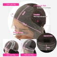 thumbnail image 6 of Loose Deep Wave Lace Front Wig 13x4/13x6 Transparent Curly Human Hair Lace Front Wigs Natural Hairline with Baby Hair 4x4 Lace Closure Wig for Women, 6 of 6