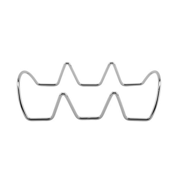 G.E.T. 4-81833 S/S 6.75 x 3.25" Triple Taco Holder"