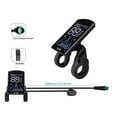 thumbnail image 5 of Electric Bicycle Display S-100 LCD Display Control 24V - 72V Speed Meter 5pin Speedometer Waterproof Connector, 5 of 5