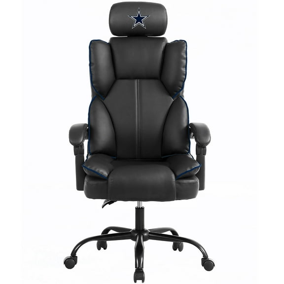 Imperial Black Dallas Cowboys Champ Chair
