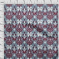 thumbnail image 3 of oneOone Cotton Poplin Fabric Paisley Ikat Print Fabric By Yard 56 Inch Wide, 3 of 4