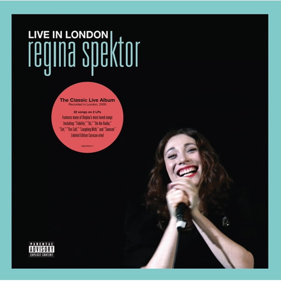 Regina Spektor - Live in London 2LP (curacao blue 2LP) - Music & Performance - Vinyl