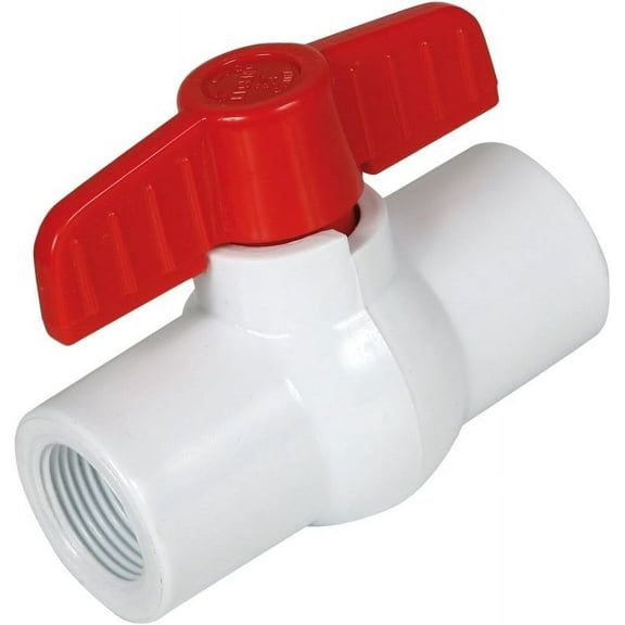 PVC Ball Valve with 3/4-inch Female NPT