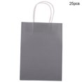 thumbnail image 1 of Bolsa De Dulces, Bolsa De Papel Kraft Duradera De 6,30 X 8,58 X 3,15 Pulgadas, Con Asa, 25 Piezas Para Fiestas Salientes, Ir De Compras, Picnic YLSHRF Kraft Paper, 1 of 8