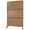 Brown, variant on Tcbosik Outdoor Privacy Screen, 76"H x 48"W Freestanding Decorative Privacy Fence for Patio, Backyard, Balcony, Poolside, Brown