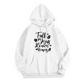 thumbnail image 4 of Hoodies for Women Long Sleeve Hoodie Womens Hoodies Pullover Graphic Hoodie White Hoodies Woman Winter Tops Trendy Clothes for Teen Girls, 4 of 5