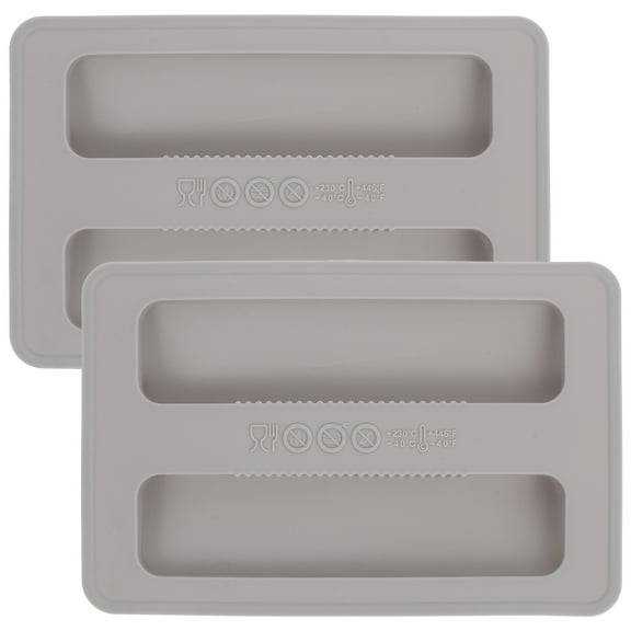 OFFIGAM 2-Pack Plastic Toaster Covers, Protective Toaster Dust Covers for Kitchen Appliance