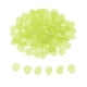 thumbnail image 1 of Piedras de jardín que brillan en la oscuridad, luminosas y brillantes para interiores y exteriores. amarillo brillante, 1 of 9